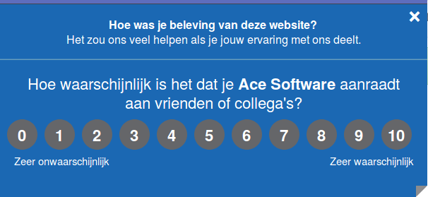 Screenshot NPS in het Nederlands - NPS Dutch